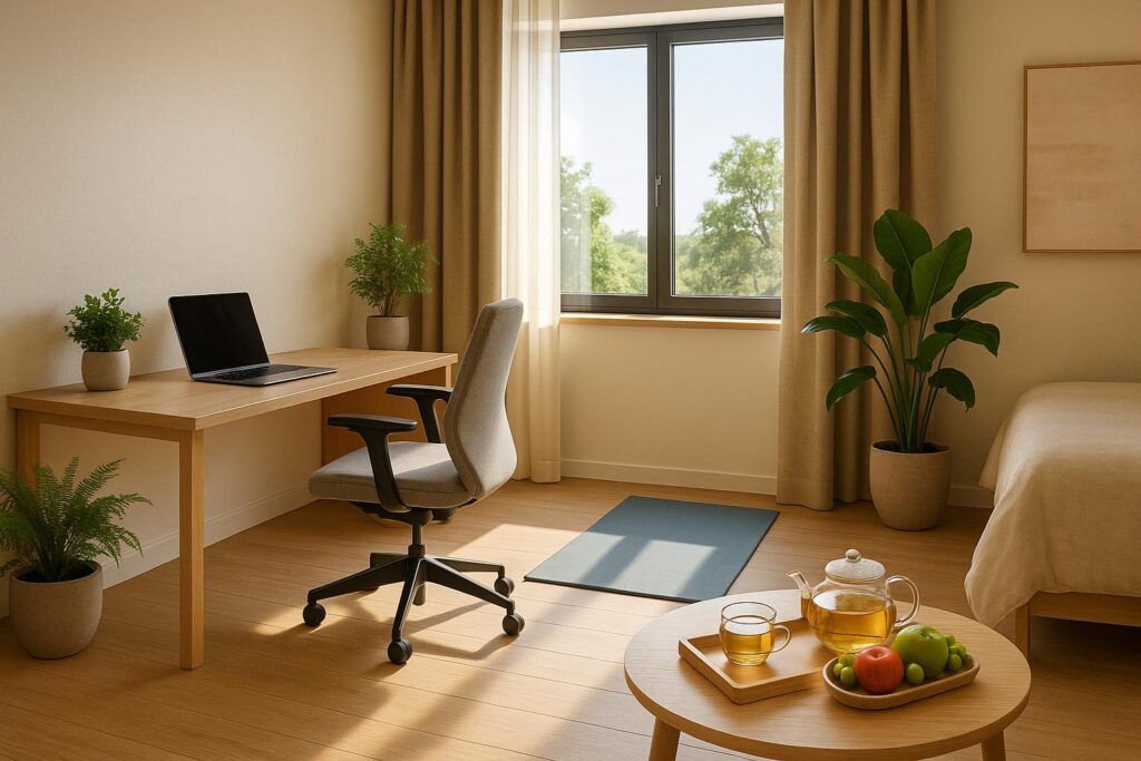 How Hotels Support Wellness on Workations