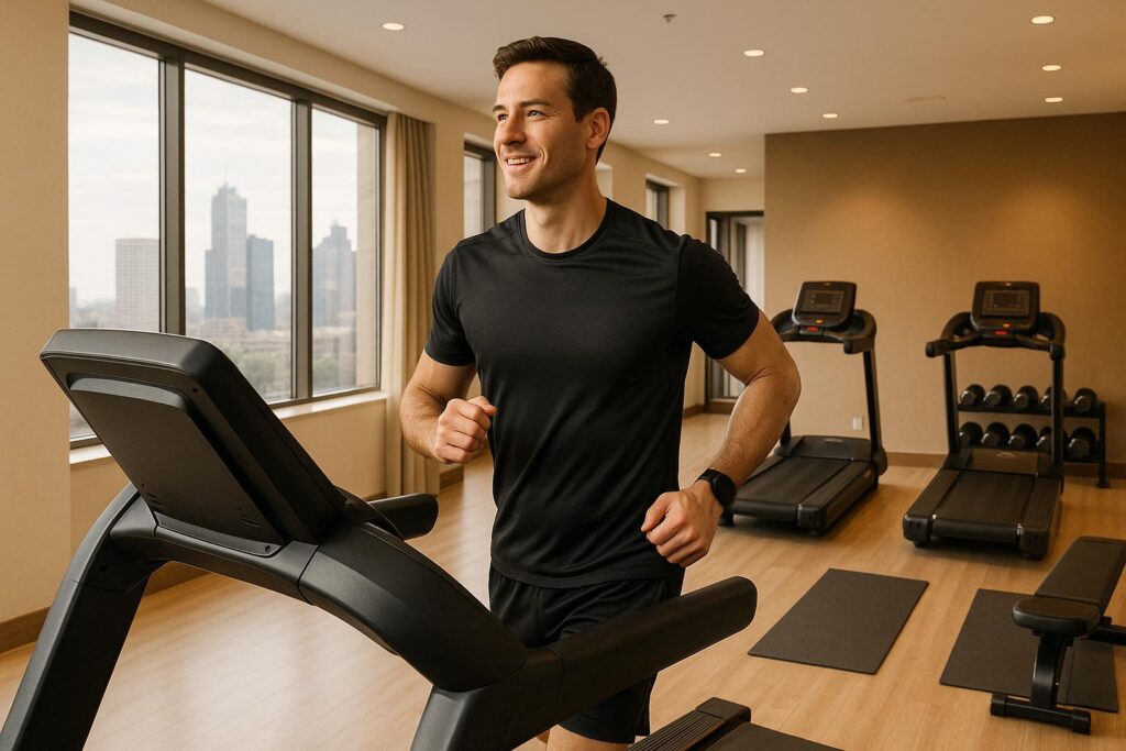 How On-Site Gyms Improve Business Travel