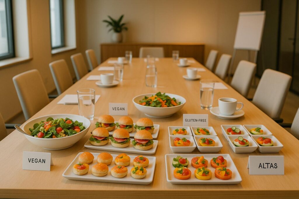 How to Plan Custom Menus for Business Meetings