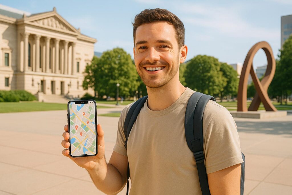 Local Attraction Finder for Explorers